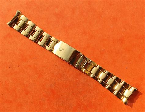 vintage gold rolex oyster bracelet